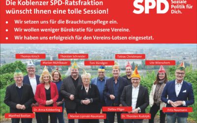 Die SPD wünscht eine tolle Session!
