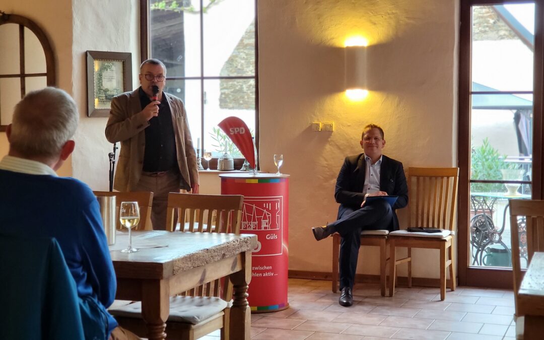 Veranstaltungsbericht: Stadtwerke-Chef bei SPD hört zu