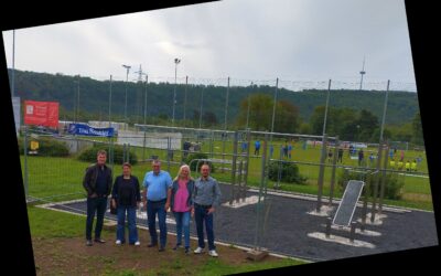 SPD Güls freut sich über neue Outdoor-Fitnessanlage an den Gülser Sportanlagen!